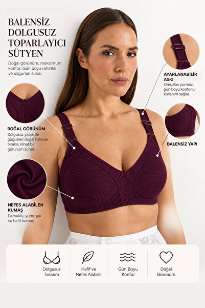 LoraDream Balensiz Dolgusuz Toparlayıcı Sütyen