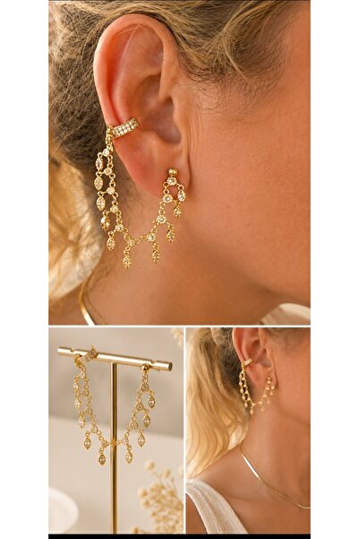 VİP EAR CUFF GOLD KÜPE