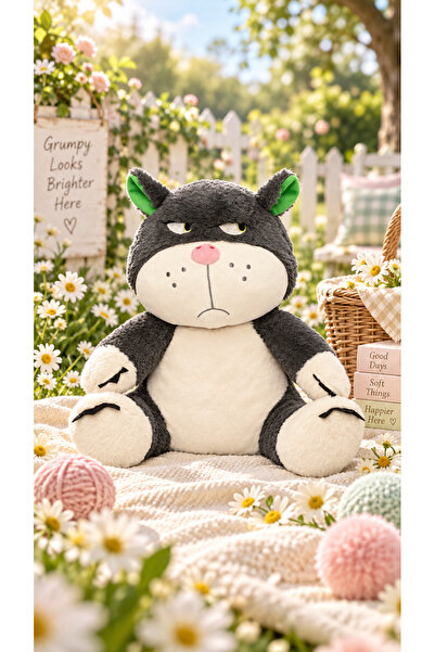 Pufu Toys لعبة اسابي كات القطيفة رفيق اللعب 45 سم
