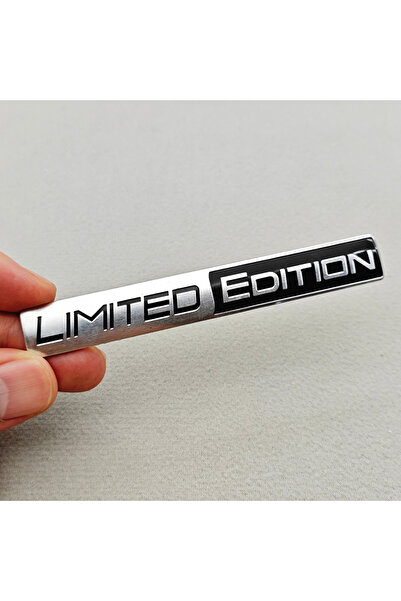Choice8 1pc Silver Black 1/2pcs 3D Aluminum LIMITED EDITION Emblem Badge Car ...