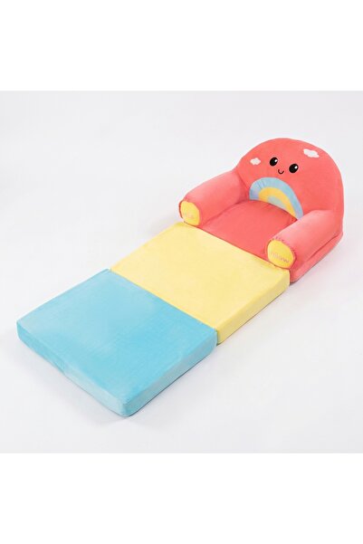 HOME MODE Kids Foldable Plush Sofa Chair - Cute Cartoon Convertible Flip Out ...