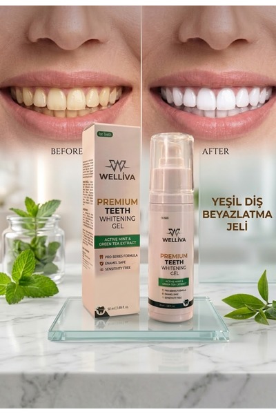 velnox Diş Beyazlatıcı Yeşil Jel 50 ml – Diş Bakım ve Beyazlatıcı Jel