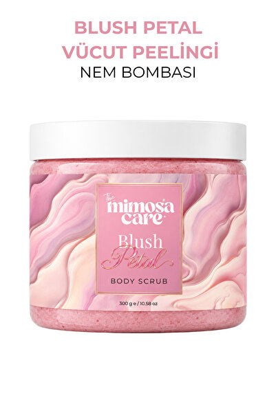 The Mimosa Care Blush Petal Arındırıcı, Nemlendirici, Batık Karşıtı Vücut Pee...