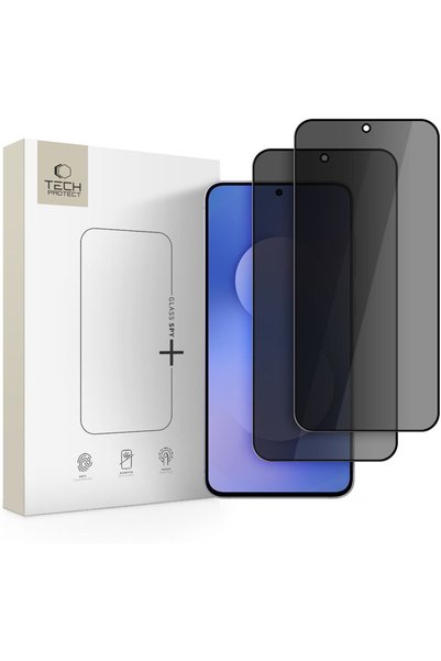 Tech-Protect Sticlă de protecție privacy Glass Spy Plus / A57 / S25 FE, set 2...