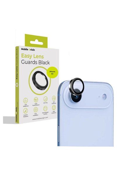 Mobile Origin Protecții ușoare pentru lentile, negre - iPhone Air