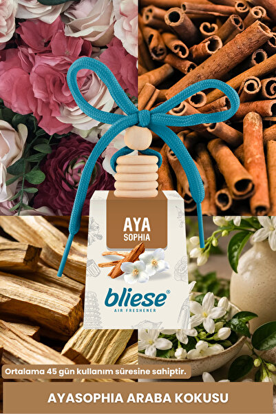 Bliese Aya Sophia Yasemin Pudra Oda ve Oto Araç Kokusu, Araba Kokusu, Oto Kokusu