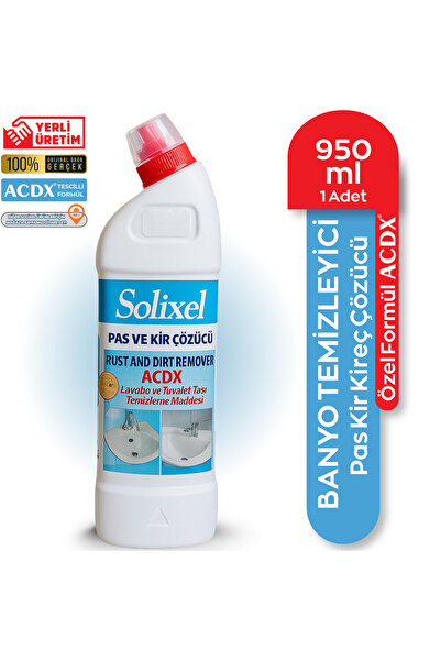 Kaysan Kimya Solixel Lavabo Ve Tuvalet Taşı Temizleyici