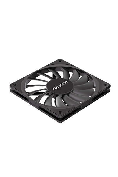 Choice1 NO RGB AS SHOW BK TEUCER TE-12012 Ultra-thin Cooling Fan 120x120x12mm...