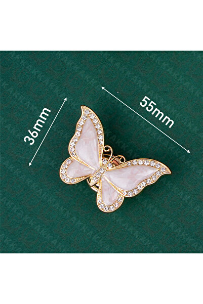 Choice4 White butterfly KAK Plant Animal Shape Furniture Handle Copper Color ...