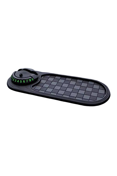 Choice Black gray SEAMETAL 2 in 1 Dashboard Anti Slip Mat with Phone Mount 36...