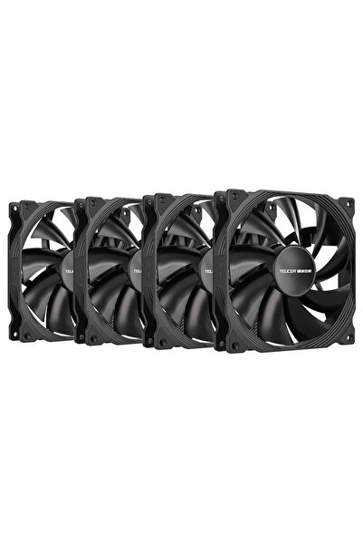 Choice NO RGB AS Show 4PCS AF14025 BK TEUCER 140mm 600-1500RPM High Performan...