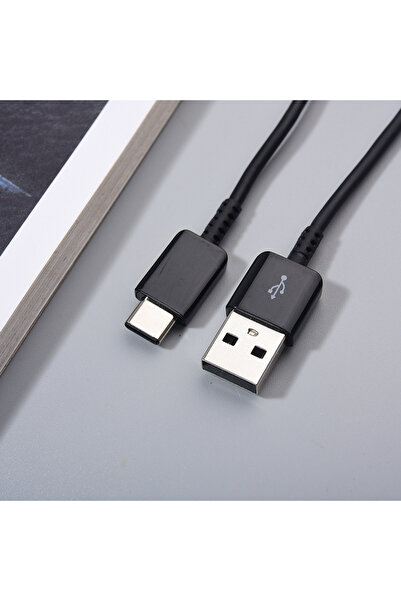 Samsung 200cm black A17 A07 USB Type C Cable Fast Charging Wire Line For Gala...