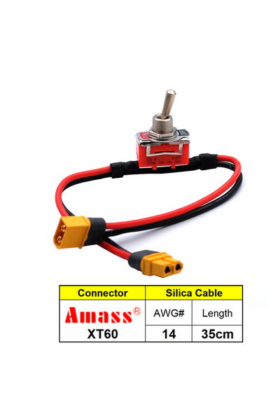 Choice XT60 Plug Large Current High Load Switch AMASS XT60 XT90 T-Plug Power ...