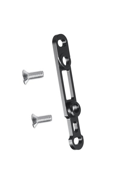 LINGMAI Front Black Road Bike Disc Brake 160mm Adapter, Ultralight Front/Rear...