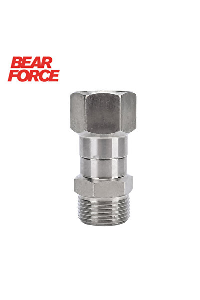 BEAR FORCE موصل دوار لخرطوم غسالة الضغط العالي M22 14 مم، ملولب مضاد للتشابك،...