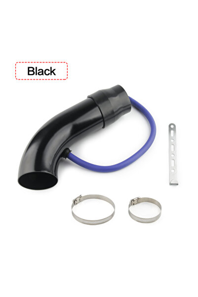 Choice3 Black Universal Alumimum 3'' 75mm Car Cold Air Intake System Turbo In...