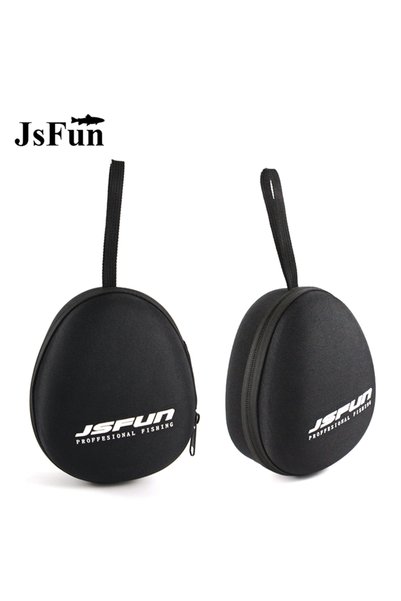 Choice black Portable EVA Fishing Reel Bag Protective Case Cover for Drum/Spi...