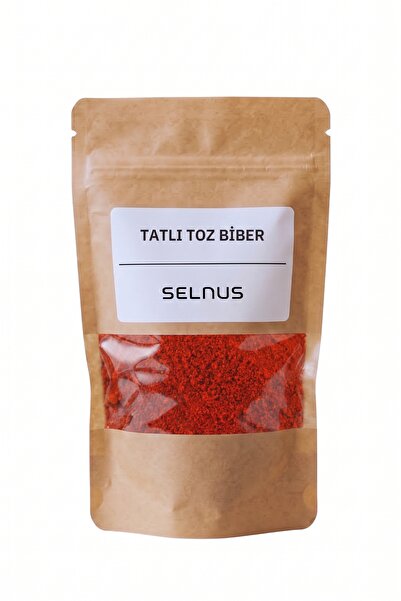 SELNUS Manavgat Tatlı Toz Biber 100 Gr Öğütülmüş Kırmızı Paprika Capsicum annuum