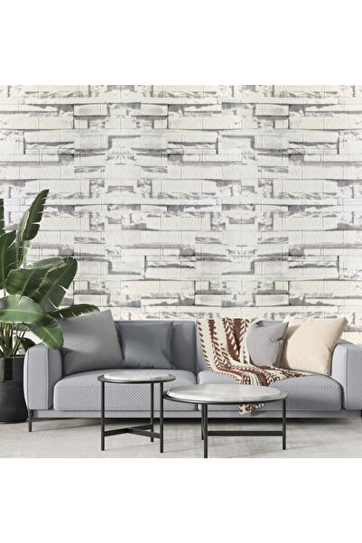 Renkli Duvarlar Kendinden Yapışkanlı Kreatif 70x38 Cm Duvar Kağıdı Paneli Nw112