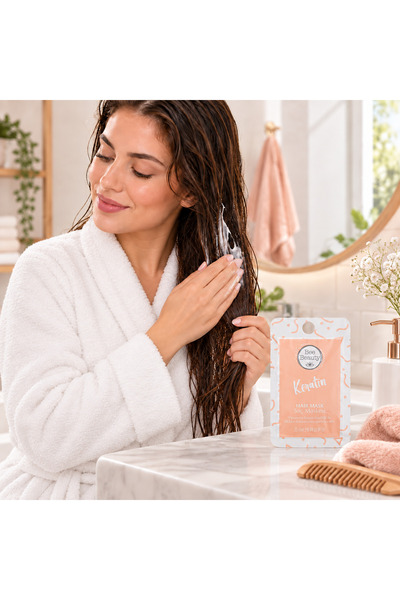 Bee Beauty قناع الكيراتين للشعر 25 مل ( منتجات أصلية )