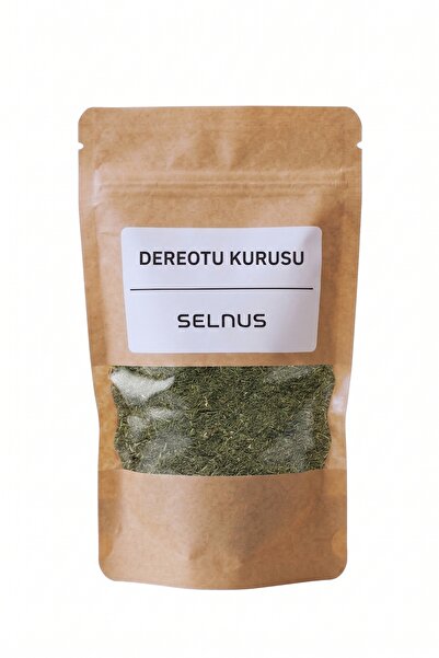 SELNUS Dereotu 100 Gr Kurutulmuş Dere Otu Kıyılmış Dill Anethum graveolens