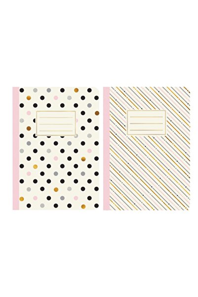 KESKİN COLOR Limited Edition Terzi Dikiş 2'li Defter Seti Şeker 17x25