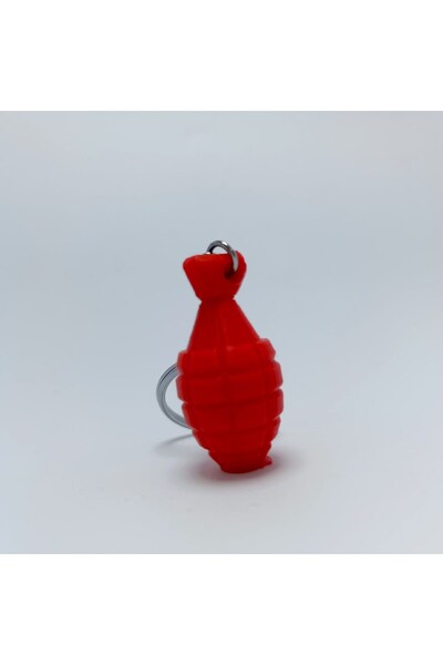 TERARYUM SEPETİM Grenade - Red - Keychain