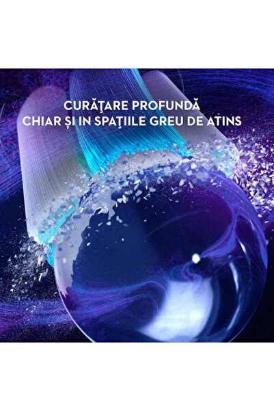 Oral-B Rezerve pentru periuța de dinți electrică iO Ultimate Clean, compatibile doar cu seria iO, 4 bucăți, Alb