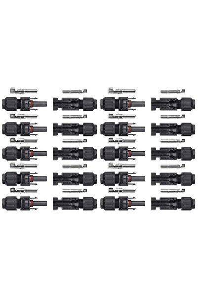 Choice 10pairs 10 Pairs Solar Connector MC4 1000V Solar Plug 30A for PV Cable...