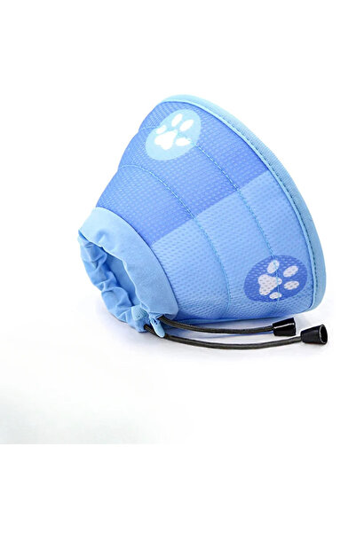 Choice1 L Adjustable Cat Cone Collar Soft Cute Cats Recovery Collar Protectiv...