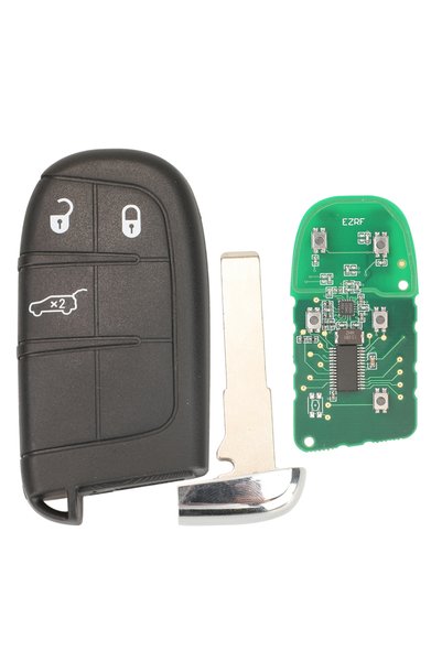Choice4 3 Buttons SUV jingyuqin Aftermarket 3/4/5BTN Remote Car Key for Fiat ...