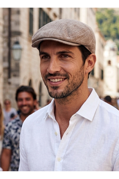 STELLA VESTİNO Summer Linen London Cap - Lightweight Casual Sports Premium Hat