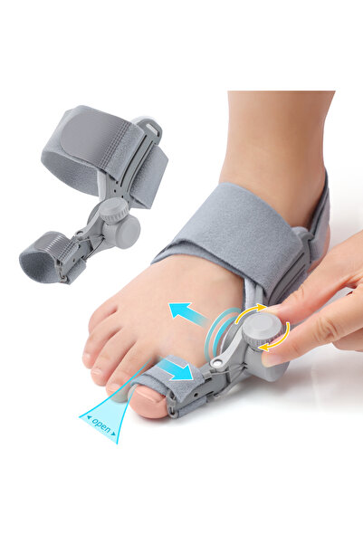 choice2 Right Foot Toe Corrector Orthotics Bone Thumb Adjustable Hammer Prote...