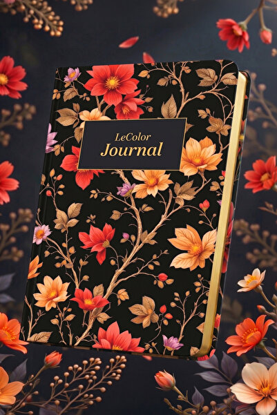 Le Color Midnight Hardcover Notebook Lined Camellia 13X18 cm