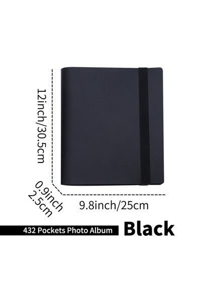 Choice Black 1pc , 432 Pockets Photo Album for Fujifilm Instax Mini 12 11 9 E...