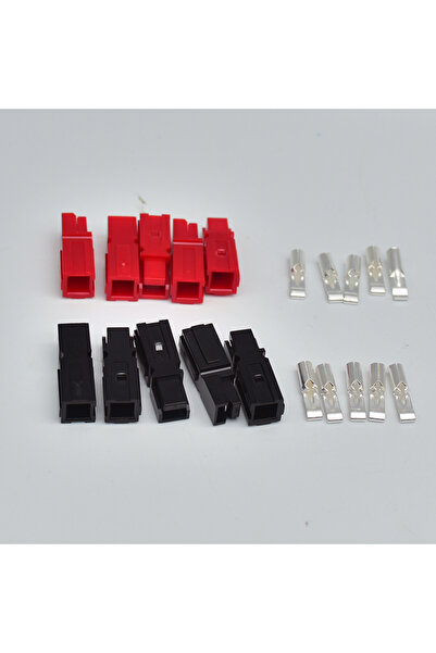 Choice 5 Pairs 30 Amp Power Pole Red Black Connectors For Style Plugs Marine ...