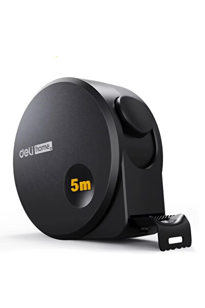 Choice3 Deli Black-5Meters Premium Carbon Steel Measuring Tape 3 & 5 Meter Mu...