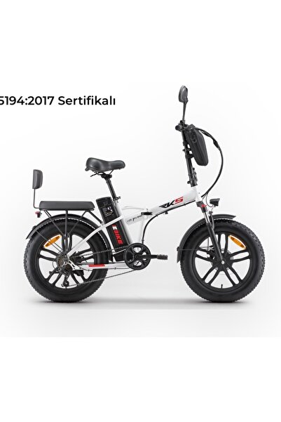 KAHZ RS3 PRO MAX-X- ELEKTİRİKLİ BİSİKLET (YENİ MODEL )(BEYAZ)