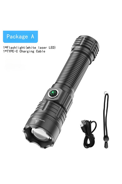 Choice With Battery 2600mah ZOOM Package A Powerful LED Flashlight USB Rechar...