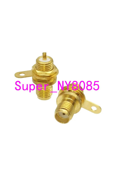 choice2 10Pcs 3x 5x 10x Connector SMA Female Jack Nut Bulkhead Handle Solder ...