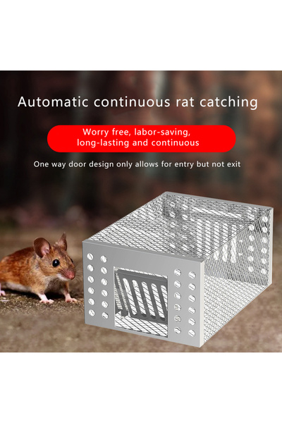 Choice High Efficiency Mousetrap Automatic Continuous Cycle Mouse Trap Home G...