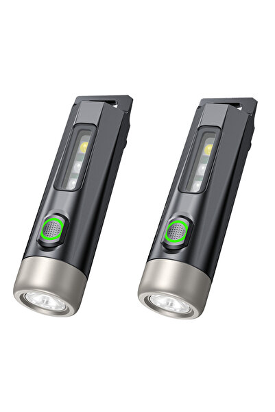 Philips SFL1121-2PCS 2025 Super Bright EDC Flashlight LED Rechargeable Mini E...