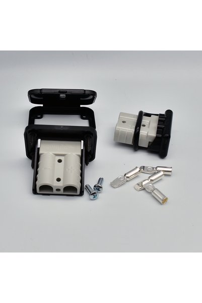 Choice 2pcs-50A 2PCS 50A Battery Quick Connect Disconnect Connector 6 to 12 G...