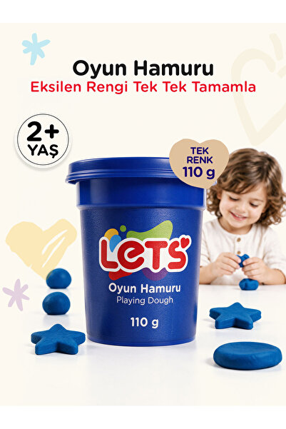 Oyun Hamuru Lacivert Tekli 110g