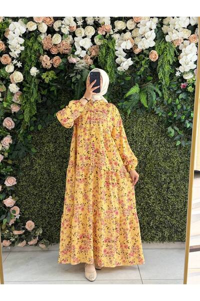 Moda Fatma modal dijital Elbise