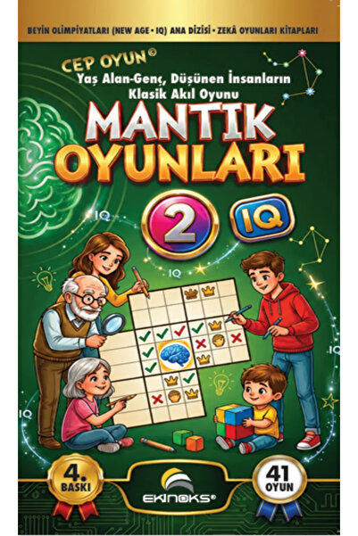 Ekinoks Yayın Grubu Mantık Akıl Oyunları 2 - Genç, Yaş Almış Düşünen Tüm Insa...