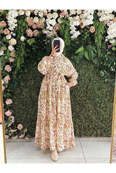 Moda Fatma modal dijital Elbise