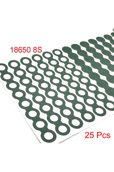 Choice14 8S 18650 Hollow 25-100pcs 18650 21700 26650 32650 Insulation Gasket ...