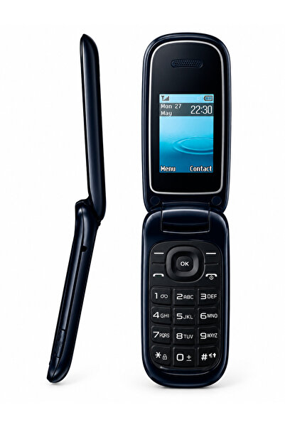DTS 1270 BASİT KAPAKLI SamsungPRATİK TUŞLU TELEFON DARK