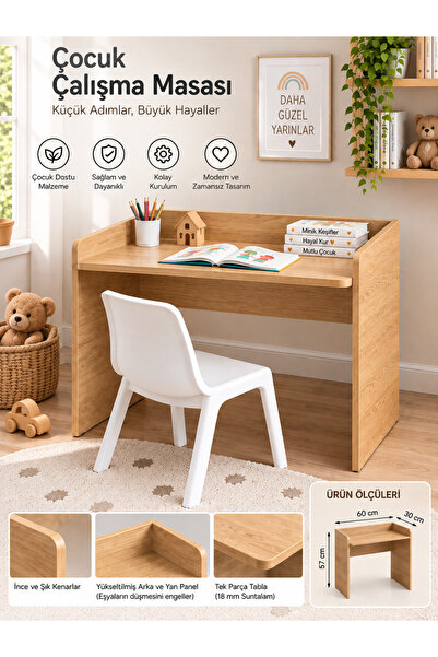 Genel Markalar BabyCoccinella Çocuk Çalışma ve Aktivite Masası